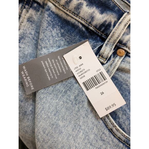 Lane Bryant Relaxed Straight Signature Fit Stonewash Jeans Size 26 Flex Magic - Picture 9 of 13